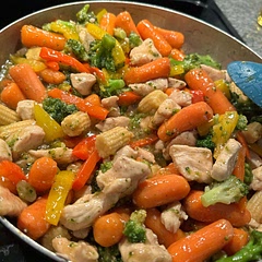 Added some baby corn in it . It’s really good