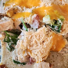 It wasn't my favorite dish ever. It wasn't horrible but not the best flavors. Definitely needs something more than just ranch 