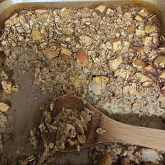 There was plenty of sweet from the maple syrup. Family thought it tasted good. I prepped dry ingredients and wet ingredients separately the night before. Easy peasy!