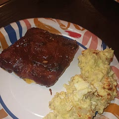 I suggest adding different spices, it wasn't too flavorful. It was filling though. I cooked it for exactly 6 hours on low and it was falling off the bone! 