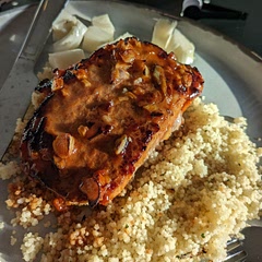 Yum! I really like this recipe for pork chops. Will make again. (Recommend doubling marinade recipe quantities. That's what I did and it's great)