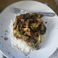 I'll add some green chillies and chopped spring onions next time. Also, I've increased the stir fry sauce, I'll double the sauce next time, more brocoli, and definitely half the sugar.