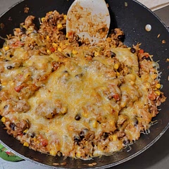 Makes so much! Delicious and very filling