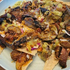 Made it twice now, definitely a go to. The first time I made it with pita, but the second time I turned it into nachos. Versatile, and flavorful! 