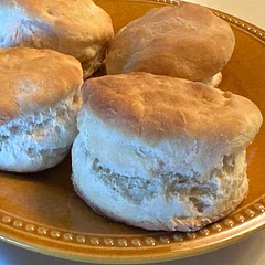 So easy to follow! And the cold buttermilk and warm butter is such a lifesaver! My fave new go to biscuit recipe