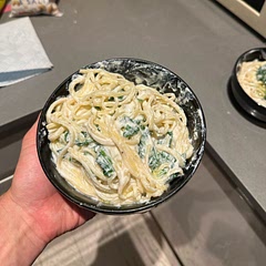 Very quick and easy to make. Creamy, delicious and filling.