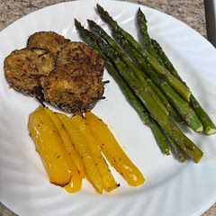 Didn’t have grated parm so I just used shredded. Still was delicious although not as pretty as shown in the recipe.