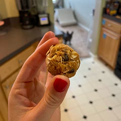 Added protein powder and chocolate chips!