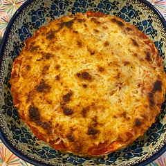 Everyone enjoyed this meal. Similar to lasagna but with spaghetti. What’s not to love. I added Italian sausage. This will definitely go into the rotation.