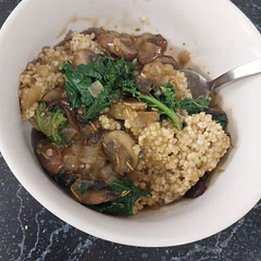 More garlic, more kale, more cornstarch... otherwise this recipe is absolute fire 🔥

Would meal prep, yummmm. Also, I used dried rosemary and it was just fine - but add like, .5-1 tbsp and not 2-3 tbsp like I did 😂