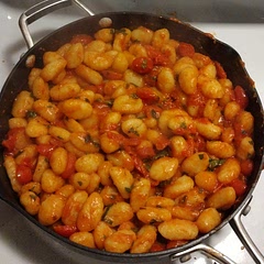 This pic is before I added the goat cheese and arugula but the recipe is delicious. I would totally recommend giving it a try 