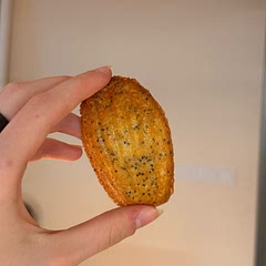 honestly, the taste was average. nothing too special, except the poppy seeds giving these madeleines a nice little crunch.
though the whole process seemed kinda off.. the batter was wayyy too runny even after chilling in the fridge (or maybe its just my fridge that’s the problem), the tops didn’t rise no matter how much baking powder i added and my madeleines were sticking to the mold despite being generously brushed w/ butter.
i would either add more flour or less butter, but genuinely, this recipe felt like a waste of time and ingredients