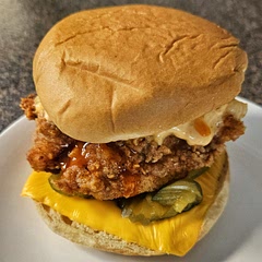 I wouldn't compare it to the Popeyes I go to, but it's a really good chicken sandwich recipe, and I'd definitely make it again.