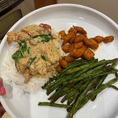 So good! I would be sure to check the temp of all chicken next time after you sear it to make sure it’s almost at 165 because you don’t cook it long in the sauce at the end!