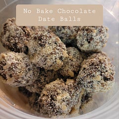 easy, 3 yo loved
rolled in mix of almond/coconut flours, chopped pecans/walnuts 
Next time, I will try putting in a teaspoon of vanilla extract. Also note that the taste was more like dates and nuts than chocolate