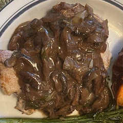 Easy, fast and tasty. As others said,  the sauce needs to be thickened.
