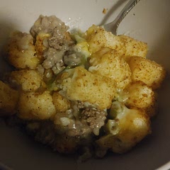 Kind of like an alternative to shepherds pie. It's really good and easier and quicker but just as good.