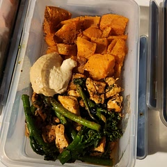 Meal prepped this recipe and it tasted delicious! Would highly recommend.