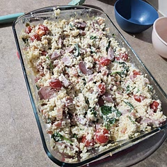 I used 1 tablespoon of the seasoning instead of 2. 

It was delicious and my 2 boys loved it! 