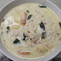 This was absolutely delicious! Tastes better than the national franchise restaurant chain that is known for it. The recipe was easy to follow, and straightforward. Didn't and wouldn't change anything!