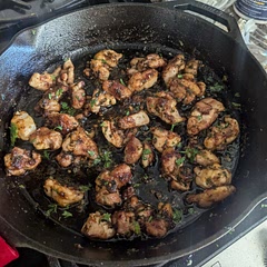 I will make this again but try 1.5x the recipe. And no skimping on the cilantro! 
Don't forget to season chicken with chili powder. It's not mentioned in the directions
~
Jan 2025: Liv made with nearly 2lbs chicken. served with 2 cups of white rice but I probably could've made even more. it was absolutely scrumptious