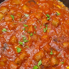 J’ai ajouté comme conseillé du piment (doux, 2 pincées) et c’est parfait!!