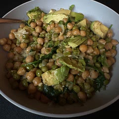 It is bland. Maybe some lime? I added avocado to mine.