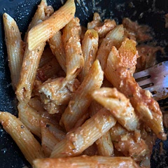 Made mine with pepper flakes for a small kick.