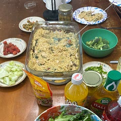 I added regular tomatoes instead of sun dried. And added mushrooms. It was delicious!