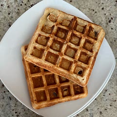 I skipped the vanilla powder since I didn’t have any, and I replaced the maple syrup with honey. 
Instead of pancakes, I used the mixture to make waffles and it turned out AMAZING. 
Thank you for this recipe!