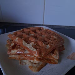 Made it again, but in a waffle maker this time. It's just as good!!