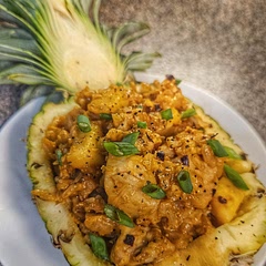 I will definitely make this again. I used chicken and added sweet soy glaze and minced ginger.