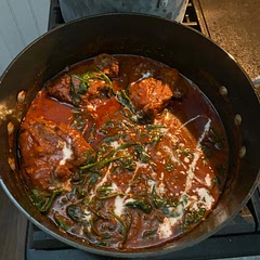 Very tasty and easy. I kept the chicken thighs whole and bone if for cooking. It extends the cooking time but I find it makes it more juicy. I think I will cut the salt in half next time too. Would 100% make again.