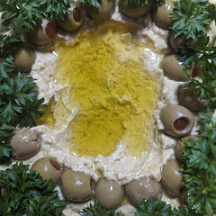 Served the way my Syrian friend showed me.