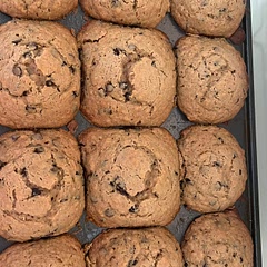 So good!  Nice and light, moist and sweet.  The recipe says it makes 12 - mine came out big so next time I would make a few more. Now on my favorite muffin list!