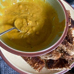 delicious!! i added some coriander, turmeric to help with the colour and some cumin and it really elevated! delish!