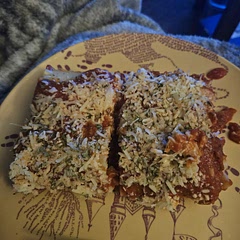 Awesome and simple dish. I took someone's suggestion and cooked in the oven instead of microwave. Only thing that works make this better is adding burger and or sausage to this. 
