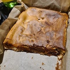 Simple and quick to make. Baked in 20 mins. The perfect amount of chewiness, and sticks together well, which combines well with the melted choc chunks. Delicious and so good!
