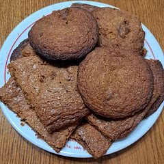 Bruh. They aren't burned at all!
I'm not gonna pretend like they don't taste good, but I feel like I am chewing a block of sugar.