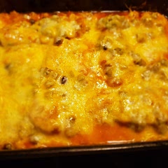 So delicious! Wouldn't change a thing except I took another reviewer's advice and didn't cover it while baking. 