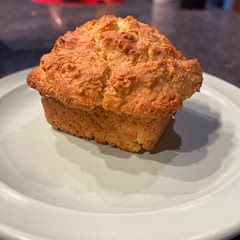 I didn’t melt the butter as much as I should have, but still turned out amazing