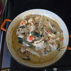Add sundried tomatoes & chives