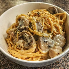 Delicious recipe. I used mozzarella, and I think next time, I'll add some peas to it. Made a ton of leftovers that I'm already looking forward to eating.