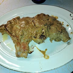 I added paprika as part of my seasoning and garlic cloves with my onions. 