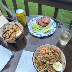 I used shrimp and wild mushrooms instead of beef.  I will be making it again!!!