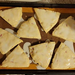 When rhubarb is in season, this is a go-to recipe! 