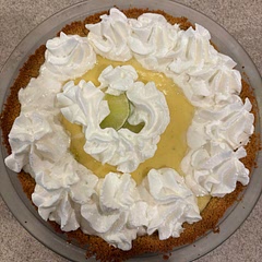 Key Lime Pie 🍋‍🟩 is my dad’s favorite! Made this for his 69th birthday and it was a huge hit! Great recipe.