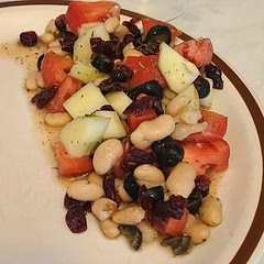 We loved this! Added black olives