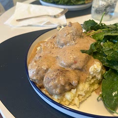 Didn’t have allspice, but substituted with cinnamon. Turned out really yummy! Paired with mashed potatoes and a baby kale salad