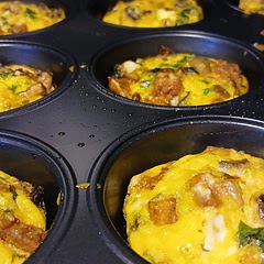 End result, with real eggs, was great but it was more time-consuming than stated. 